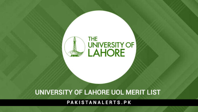 University Of Lahore Uol Merit List