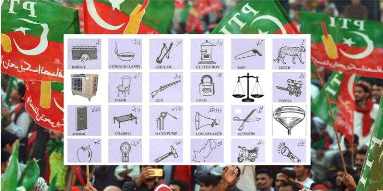 Compilation Of PTI Candidates Election Symbols For The 2024