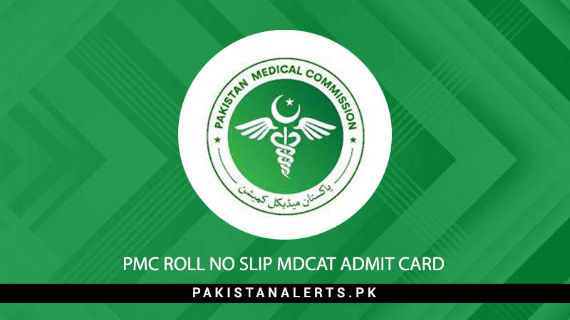 PMC-Roll-No-Slip-MDCAT-Admit-Card