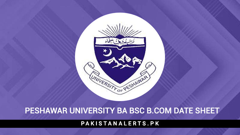 Peshawar-University-BA-BSc-B.Com-Date-Sheet