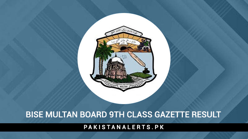 BISE-Multan-Board-9th-Class-Gazette-Result