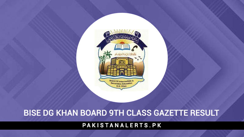 Bise-DG-Khan-Board-9th-Class-Gazette-Result