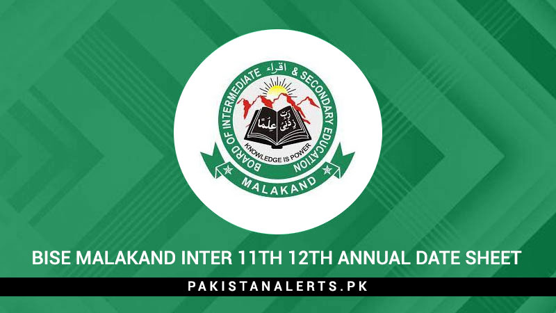 BISE-Malakand-Inter-11th-12th-Annual-Date-Sheet