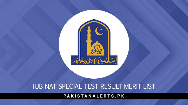 IUB-NAT-Special-Test-Result-Merit-List