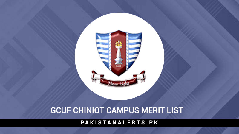 GCUF-Chiniot-Campus-Merit-List