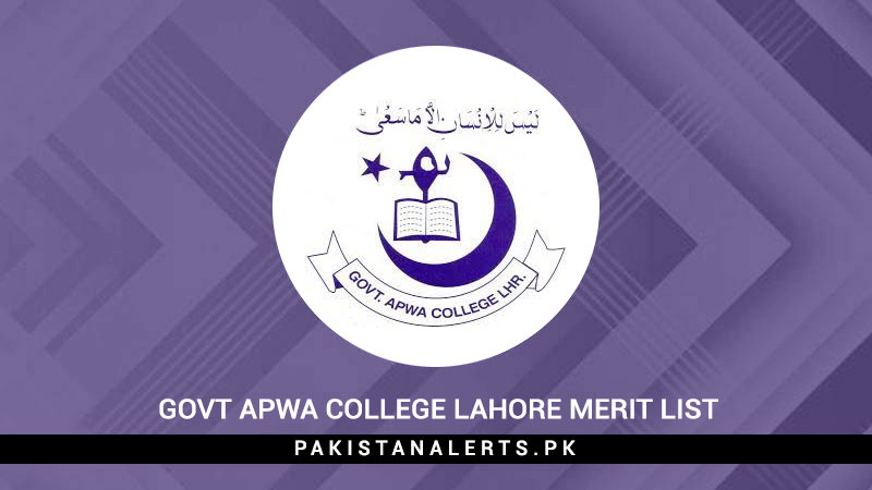 Govt-APWA-College-Lahore-Merit-List