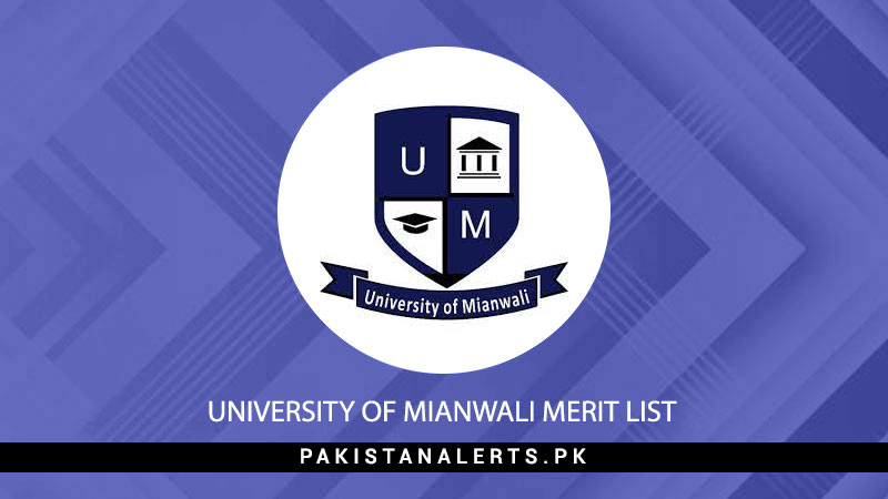 University-Of-Mianwali-Merit-List