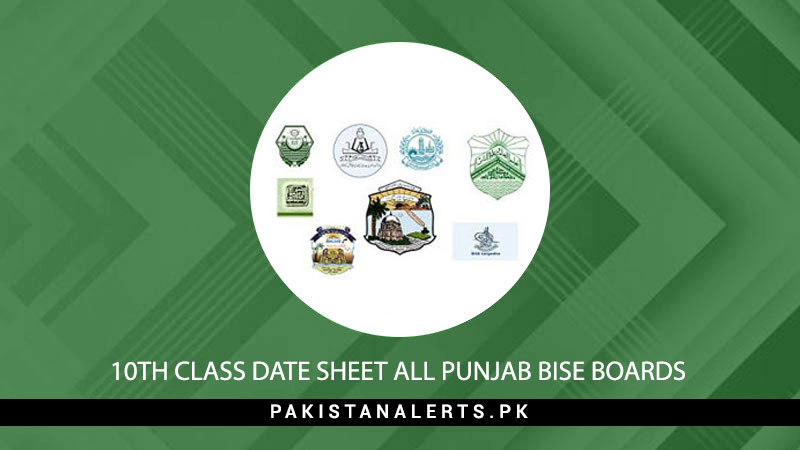 10th-Class-Date-Sheet-All-Punjab-BISE-Boards