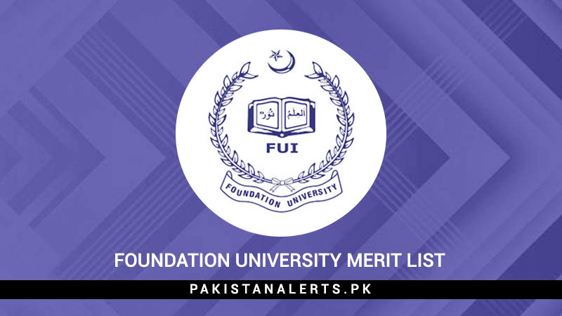 Foundation-University-Merit-List