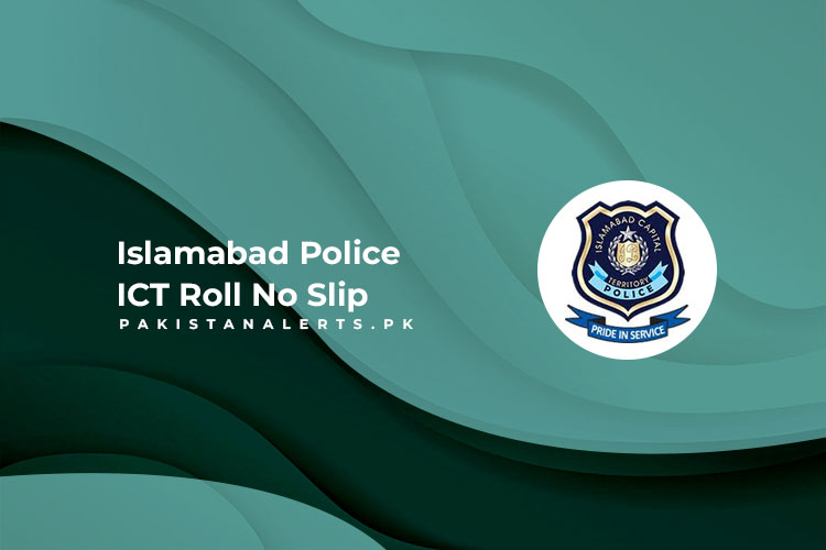 Islamabad Police ICT Roll No Slip 2024