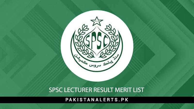 SPSC Lecturer Result Merit List