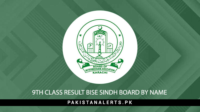 9th-Class-Result-BISE-Sindh-Board-By-Name