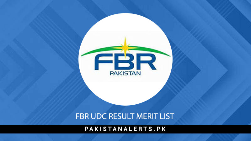 FBR-UDC-Result-Merit-List