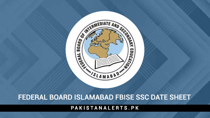 Federal-Board-Islamabad-FBISE-SSC-Date-Sheet