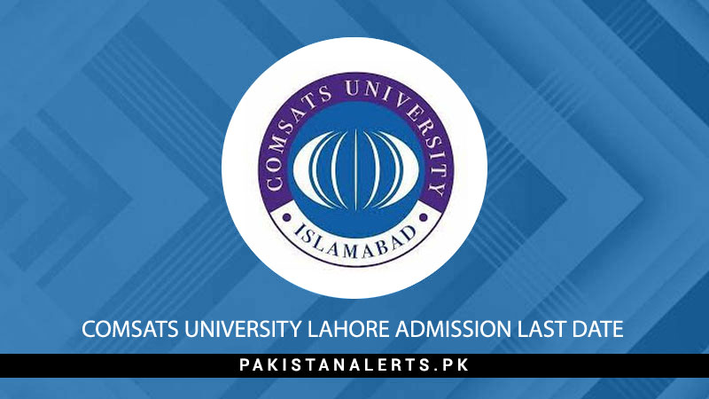 Comsats-University-Lahore-Admission-Last-Date