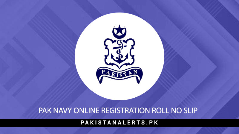 Pak-Navy-Online-Registration-Roll-No-Slip