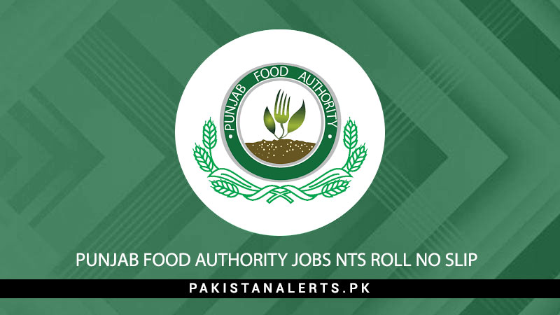 Punjab-Food-Authority-Jobs-NTS-Roll-No-Slip