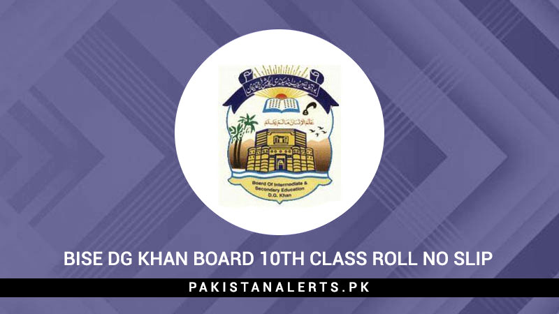 BISE-DG-Khan-Board-10th-Class-Roll-No-Slip