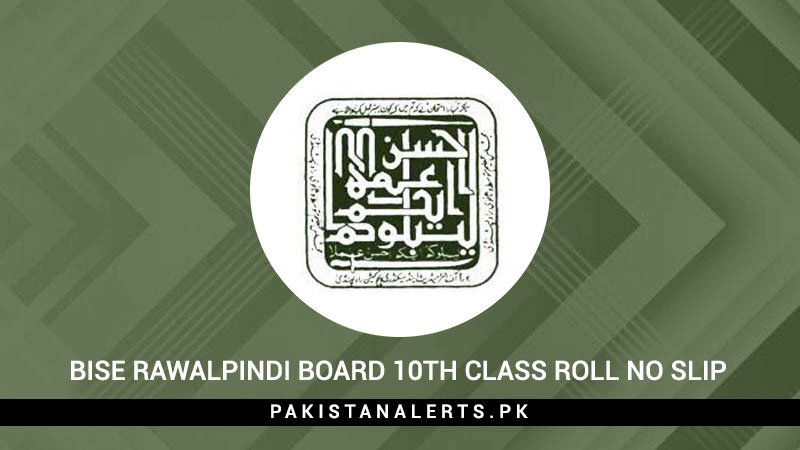 BISE-Rawalpindi-Board-10th-Class-Roll-No-Slip