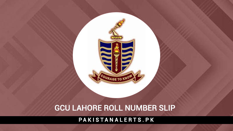 GCU-Lahore-Roll-Number-Slip