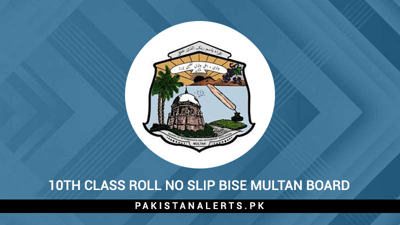 10th-Class-Roll-No-Slip-BISE-Multan-Board