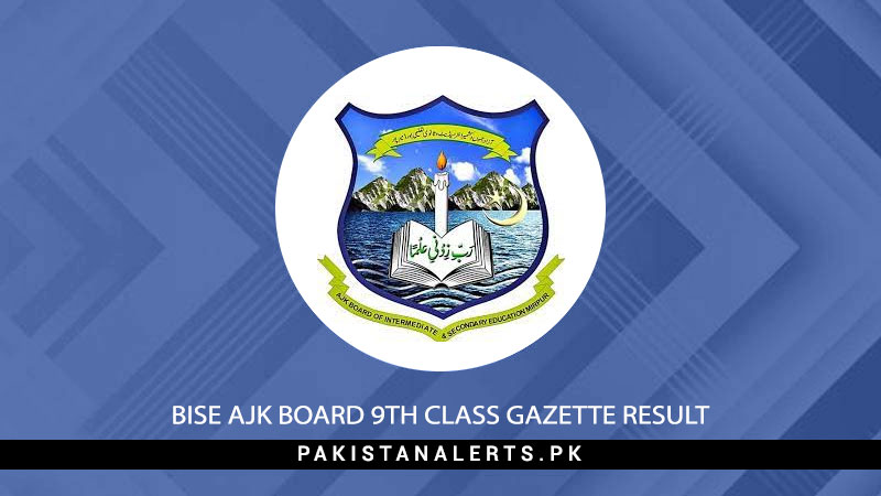 BISE-Ajk-Board-9th-Class-Gazette-Result