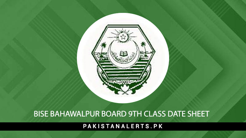 BISE-Bahawalpur-Board-9th-Class-Date-Sheet