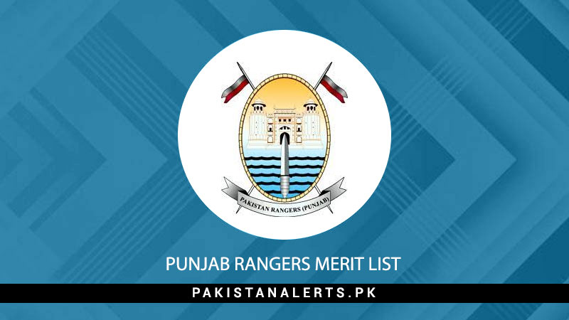 Punjab Rangers Merit List 