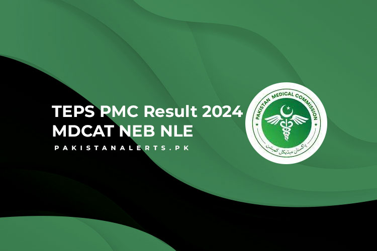 TEPS PMC Result 2024 MDCAT NEB NLE