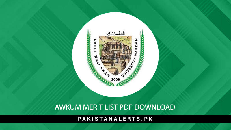 AWKUM Merit List Pdf Download