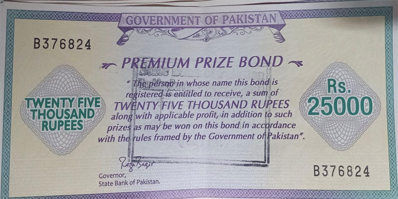 25000 Prize Bond Result 2024 Today 11 March