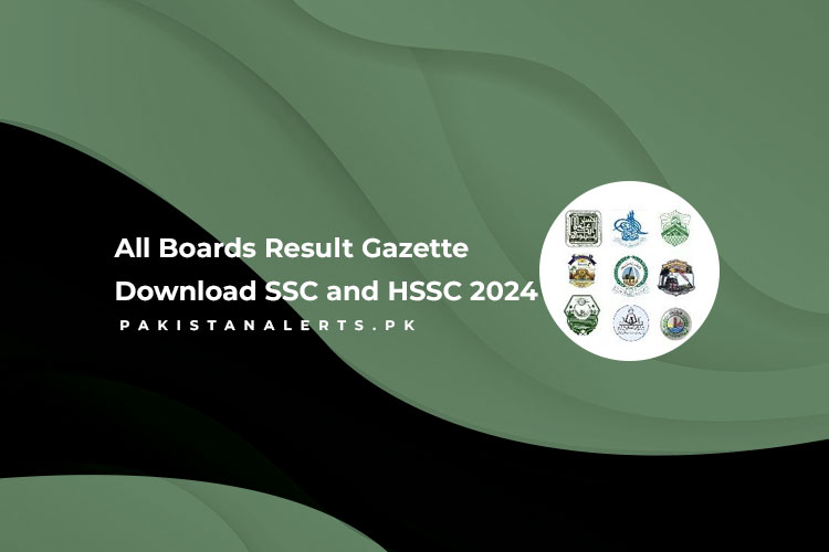 All Boards Result Gazette Download SSC and HSSC 2024