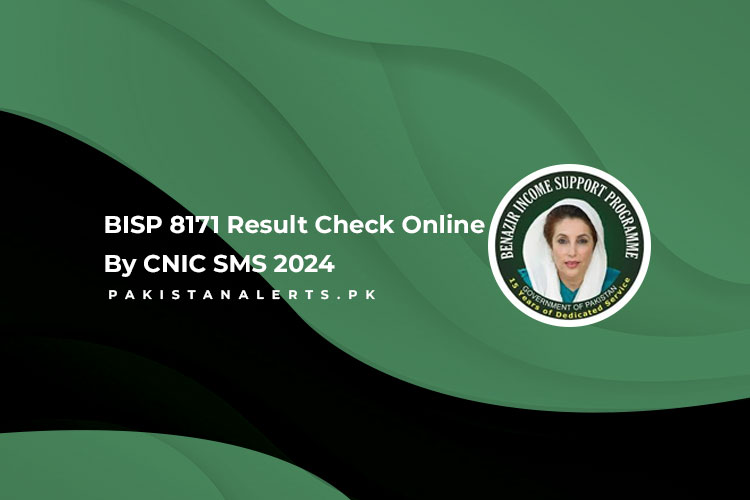 BISP 8171 Result Check Online By CNIC SMS 2024