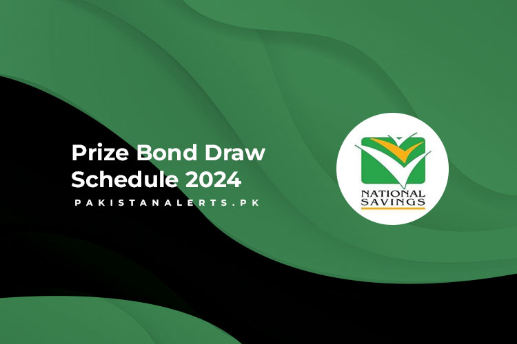 Prize Bond Draw Schedule 2024 