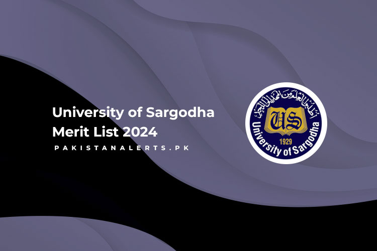 University of Sargodha Merit List 2024