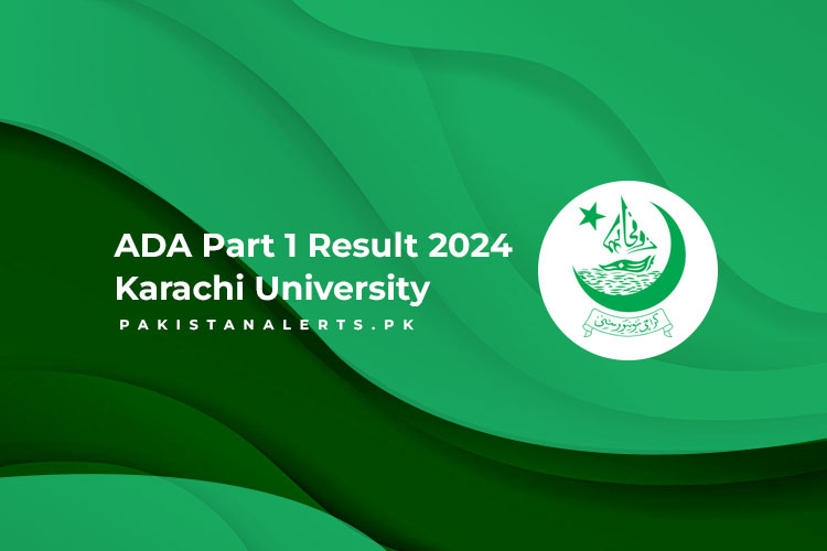 ADA Part 1 Result 2024 Karachi University