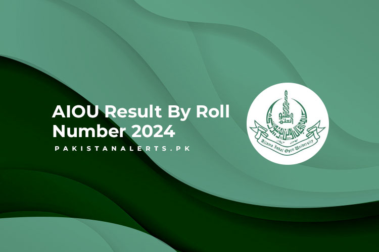 AIOU Result By Roll Number 2024