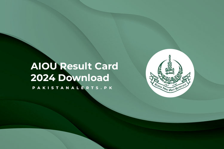 AIOU Result Card 2024 Download 