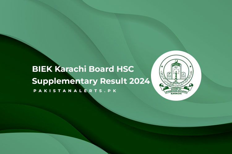 BIEK Karachi Board HSC Supplementary Result 2024