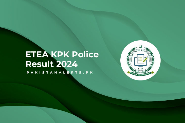 ETEA KPK Police Result 2024