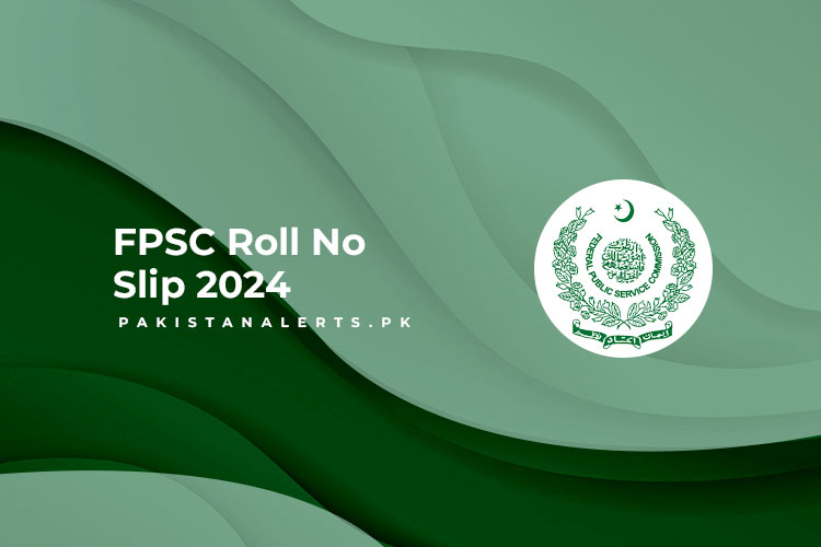 FPSC Roll No Slip 2024