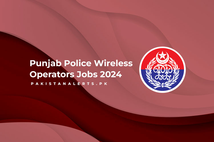 Punjab Police Wireless Operators Jobs 2024