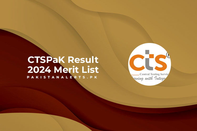 CTSPaK Result 2024 Merit List