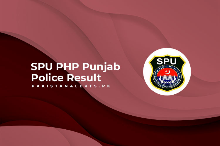 SPU PHP Punjab Police Result